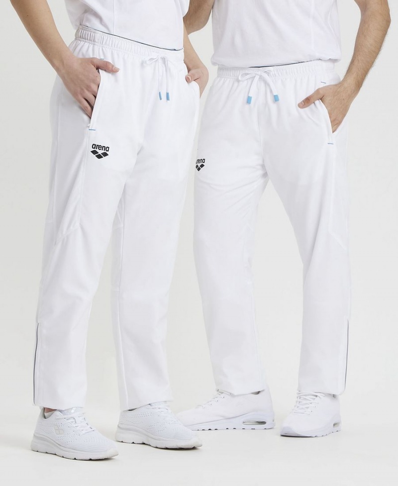 Pantalon Arena Team Sports Panel Blanche Femme | ZCF-37414094