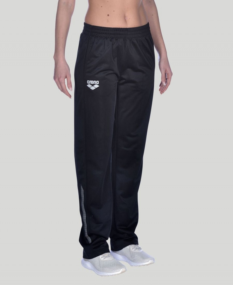 Pantalon Arena Team Line Tricoté Poly Noir Femme | MRA-56774452