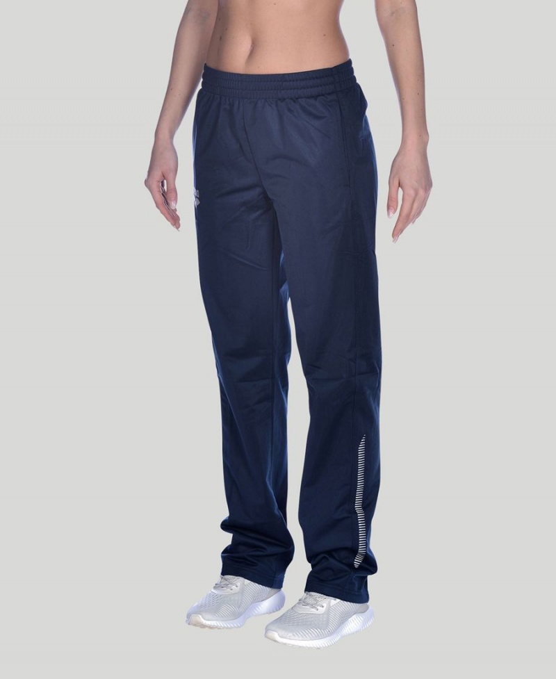 Pantalon Arena Team Line Tricoté Poly Bleu Marine Femme | VSB-84764002