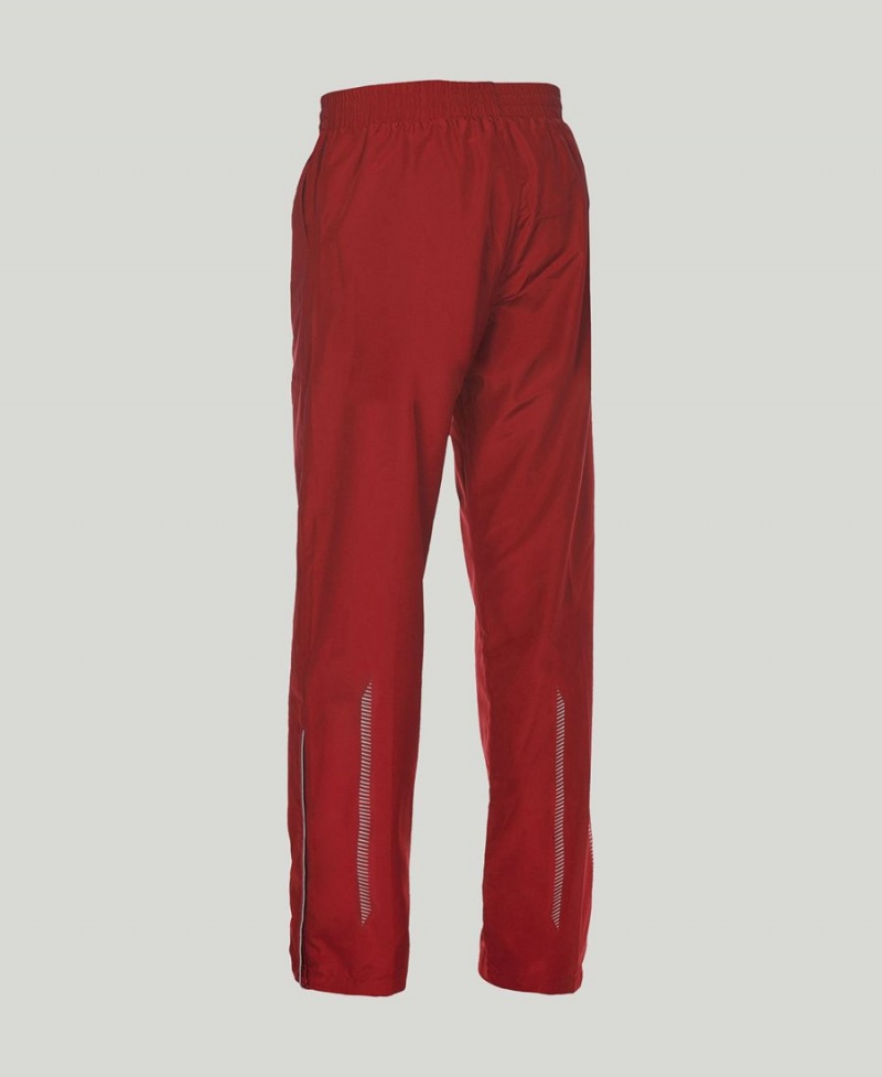 Pantalon Arena Team Line Warm-Up Rouge Femme | XYX-79553377