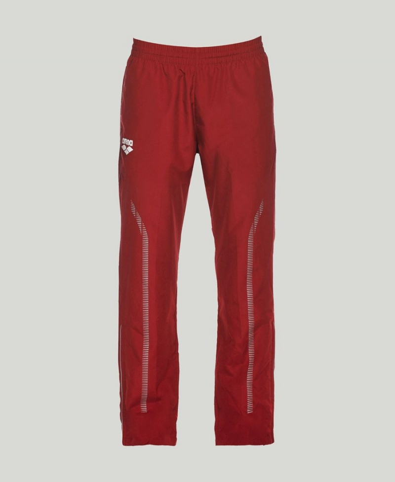 Pantalon Arena Team Line Warm-Up Rouge Femme | XYX-79553377