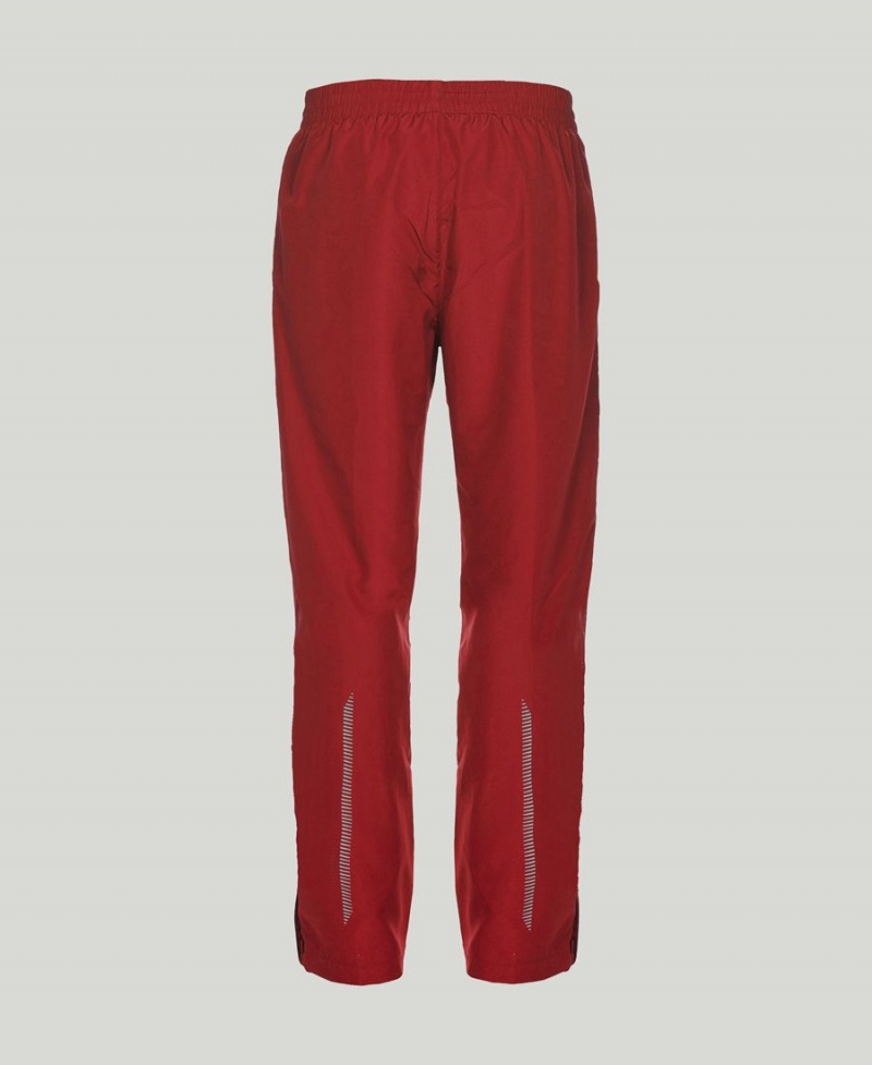 Pantalon Arena Team Line Warm-Up Rouge Femme | XYX-79553377