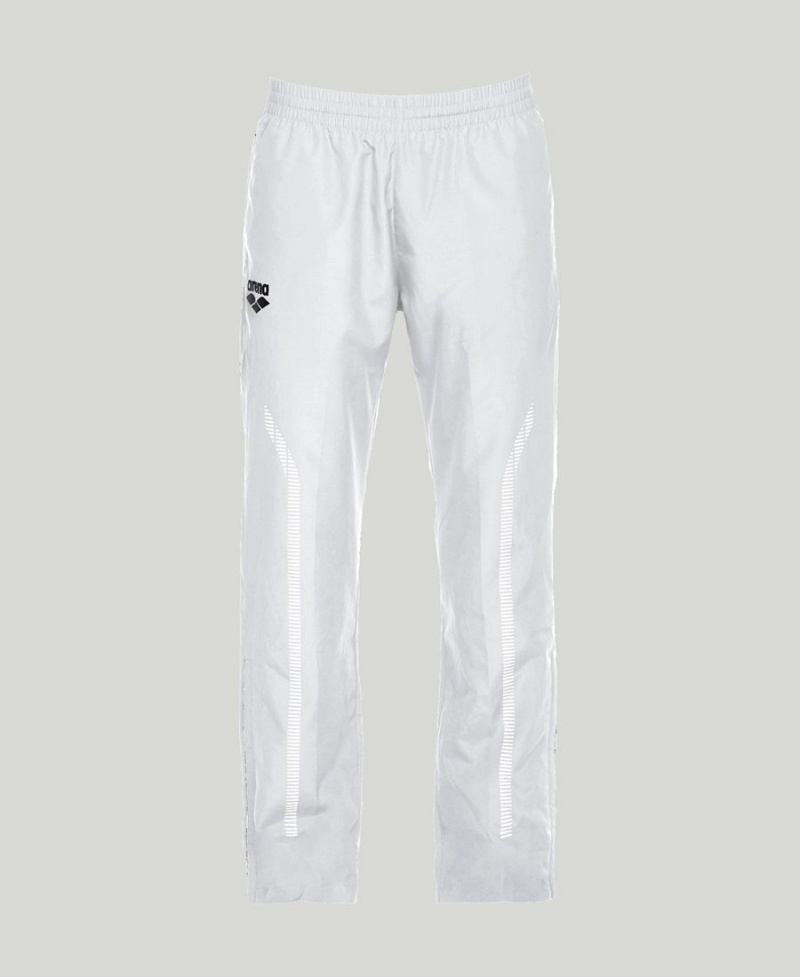 Pantalon Arena Team Line Warm-Up Blanche Femme | CFV-87088121