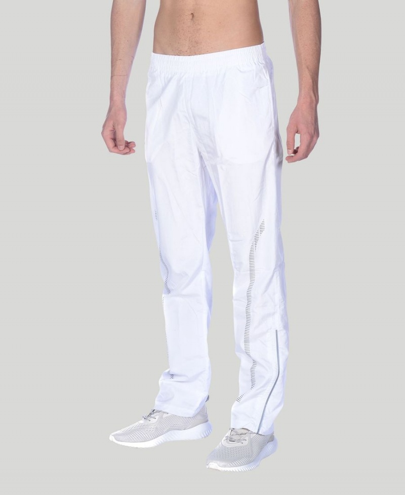 Pantalon Arena Team Line Warm-Up Blanche Femme | CFV-87088121