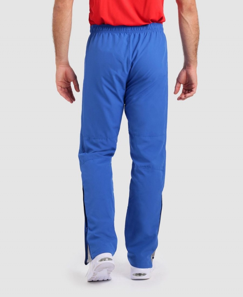 Pantalon Arena Team Sports Panel Bleu Femme | UZC-30112875