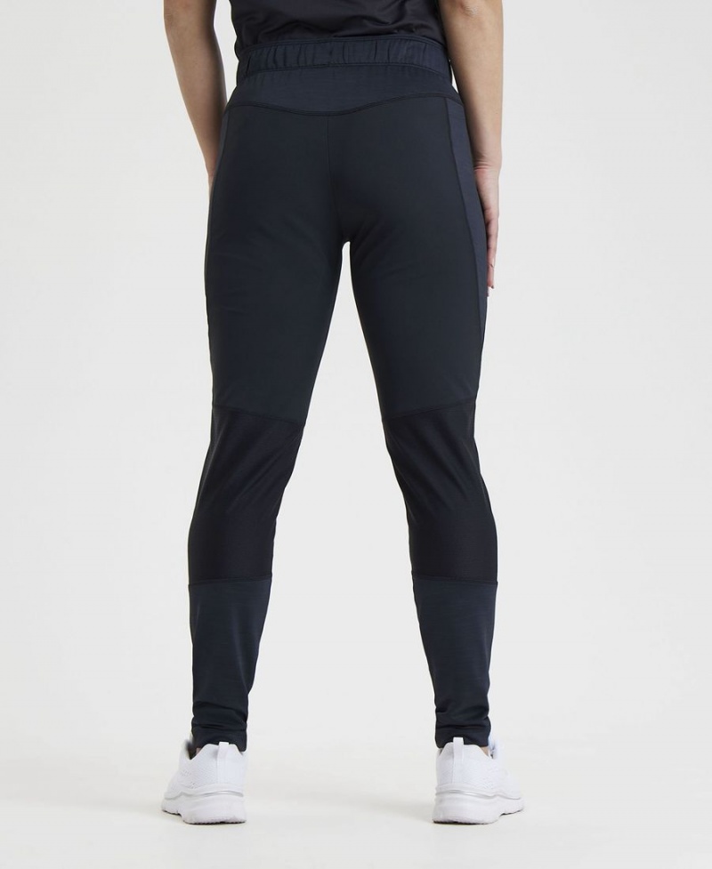 Leggings Arena Spacer Panel Noir Femme | AFD-63180405