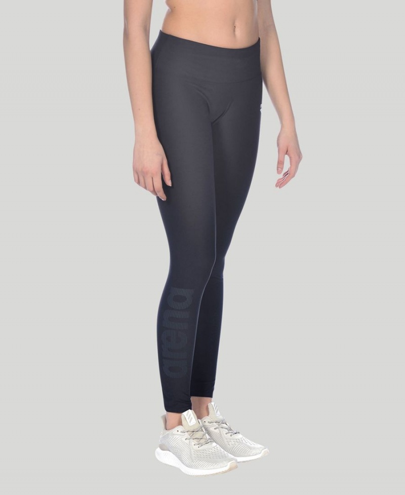 Leggings Arena A-One Long Noir Femme | ORL-60052591