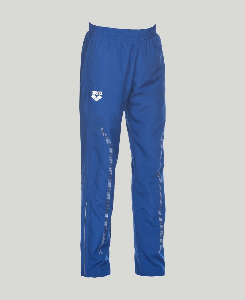 Pantalon Arena Team Line Warm-Up Bleu Femme | CQY-23215985