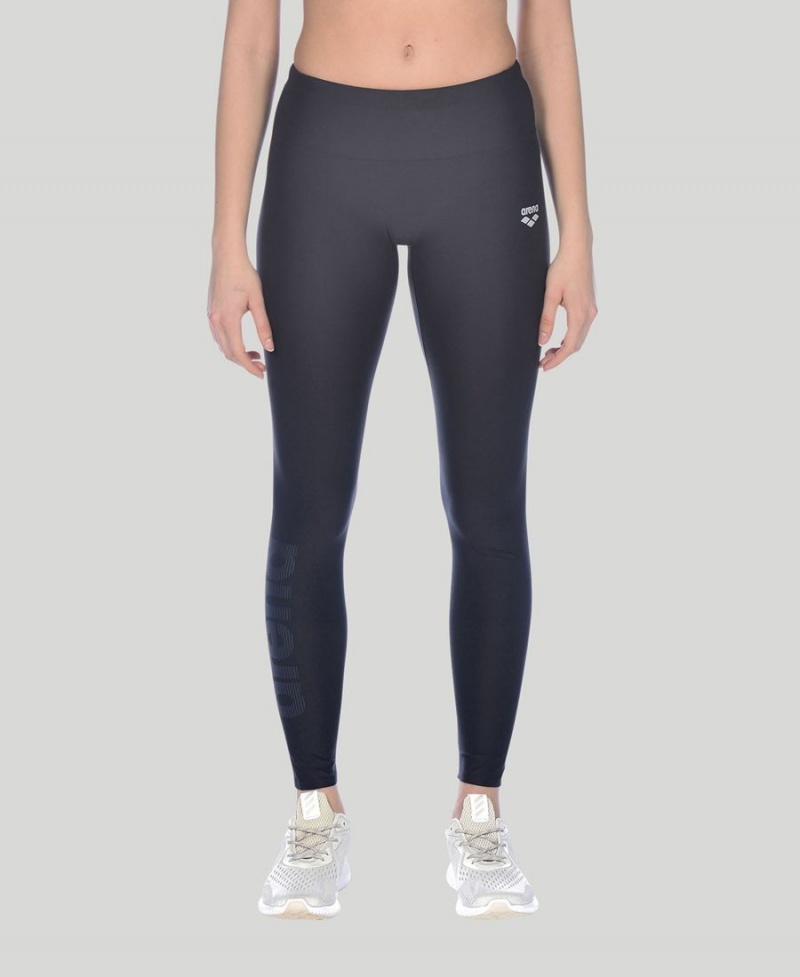 Leggings Arena A-One Long Noir Femme | ORL-60052591