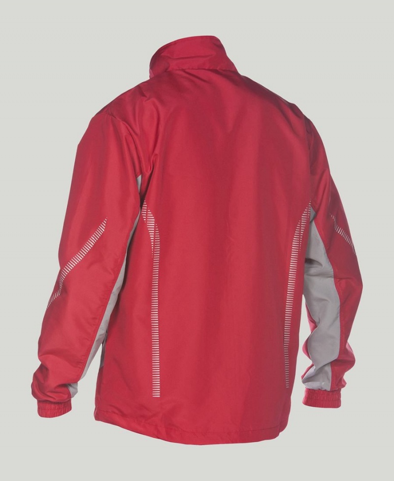 Veste Arena Team Line Warm-Up Rouge Femme | UEQ-03746061