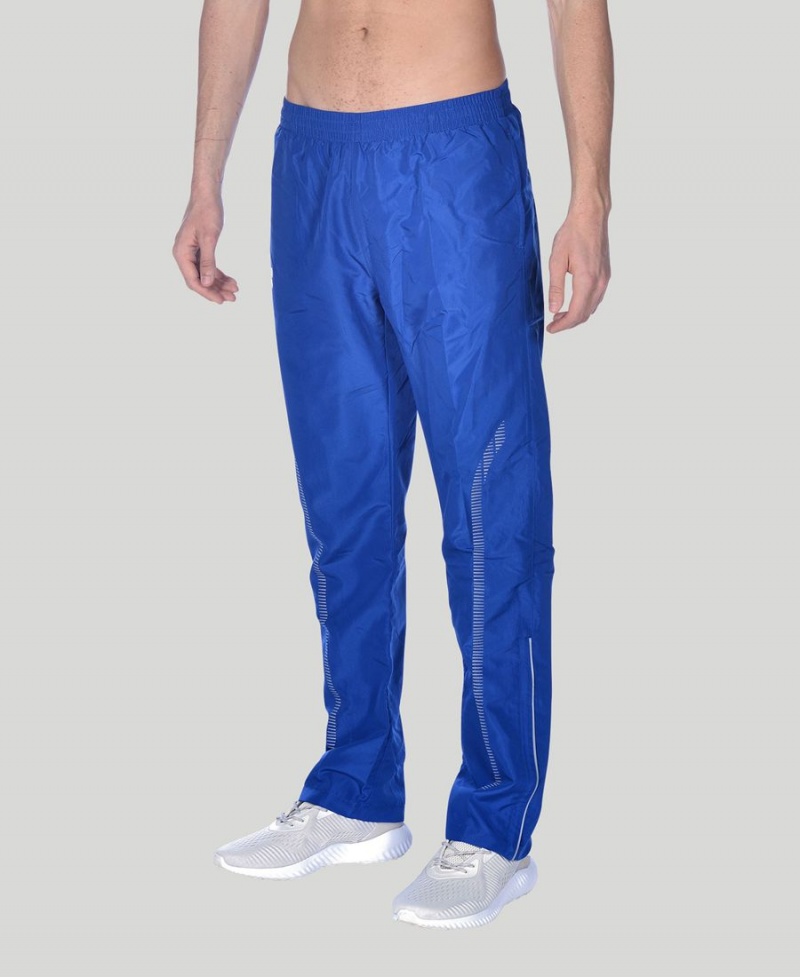 Pantalon Arena Team Line Warm-Up Bleu Femme | CQY-23215985