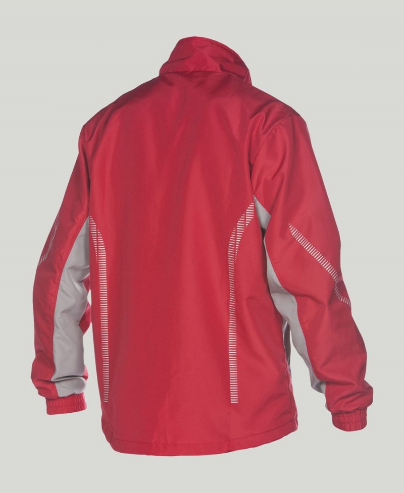 Veste Arena Team Line Warm-Up Rouge Femme | UEQ-03746061