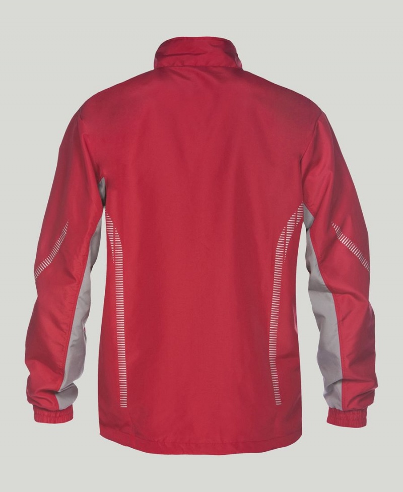 Veste Arena Team Line Warm-Up Rouge Femme | UEQ-03746061