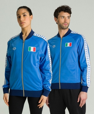 Veste Arena Relax IV Nations Team Bleu Femme | YCS-59935550