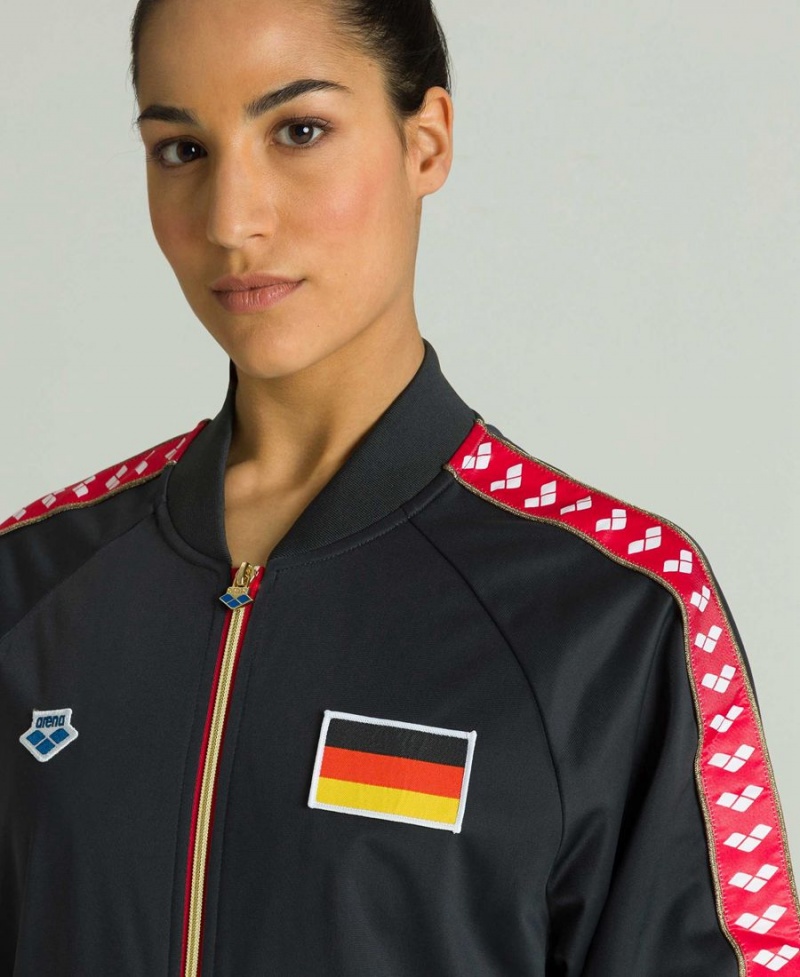 Veste Arena Relax IV Nations Team Grise Femme | BRC-10493464