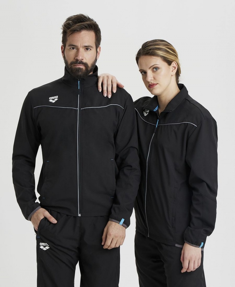 Veste Arena Team Sports Panel Noir Femme | GGT-03610906