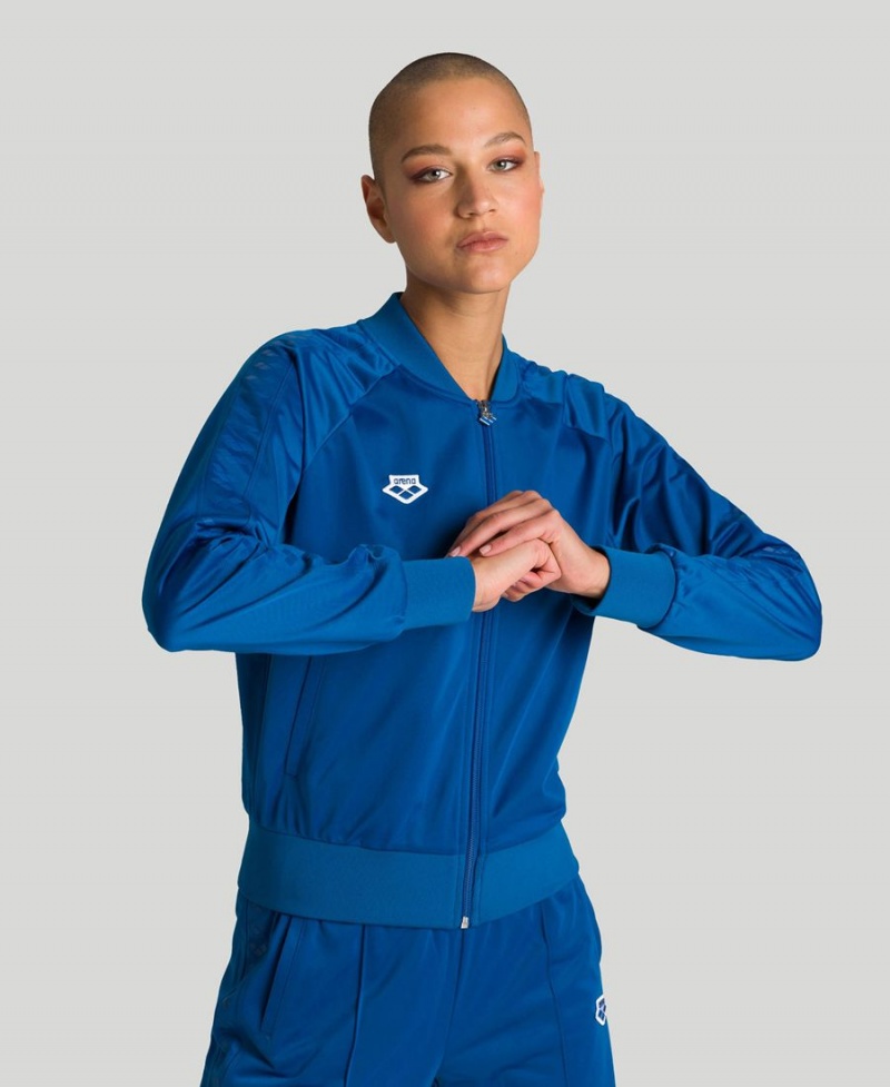 Veste Arena Relax IV Team Full-Zip Bleu Femme | JUZ-92557920