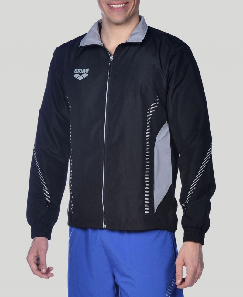 Veste Arena Team Line Warm-Up Noir Femme | NWP-66819378