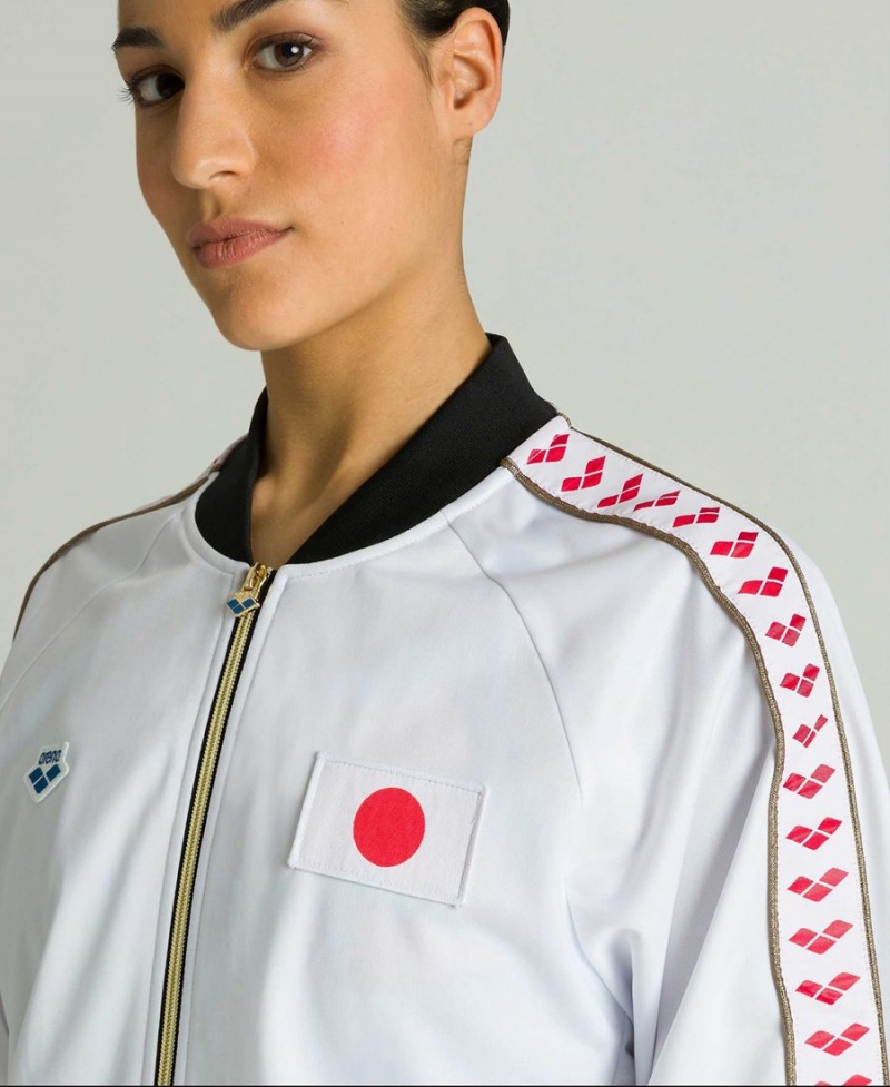 Veste Arena Relax IV Nations Team Blanche Femme | DNW-25693245