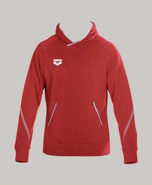 Sweat a Capuche Arena Team Line Rouge Femme | FYE-75797882