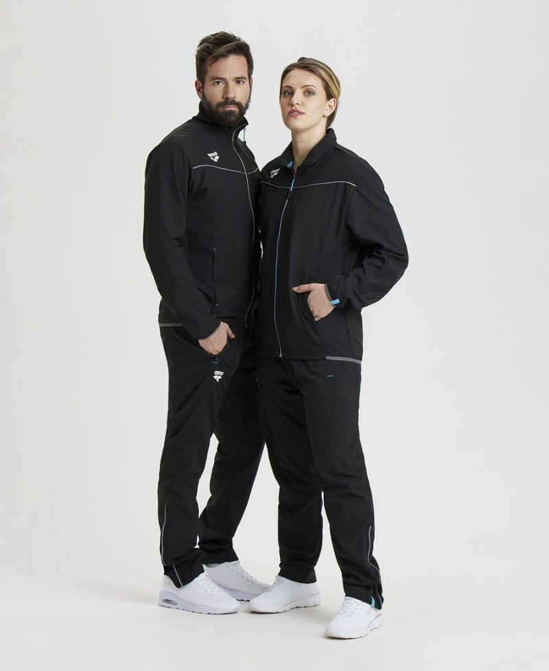 Veste Arena Team Sports Panel Noir Femme | GGT-03610906