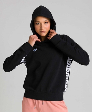 Sweat a Capuche Arena Team Noir Femme | SWH-48449408