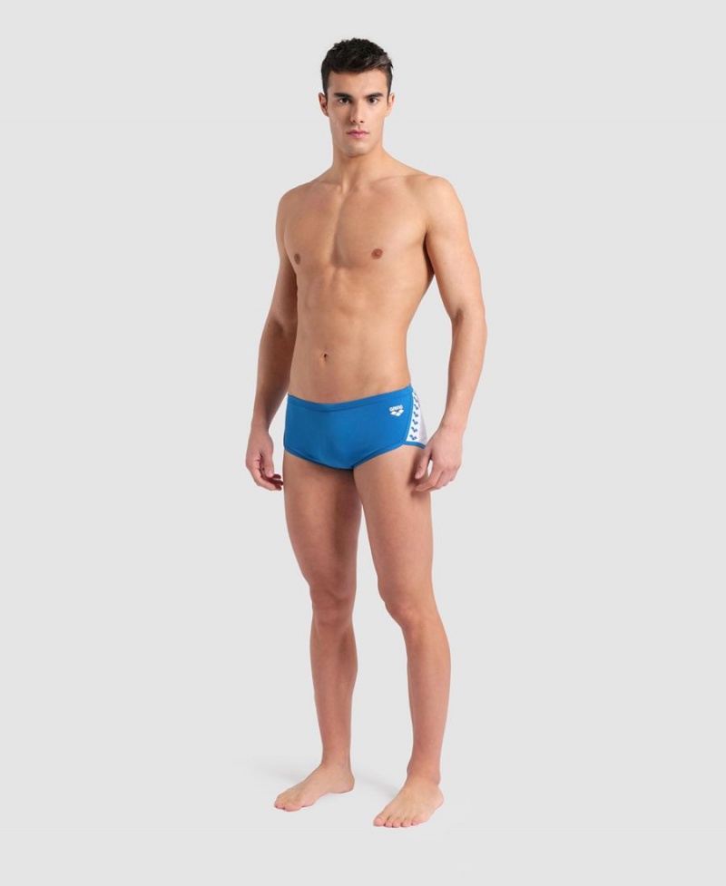 Slip de Bain Arena Planet D'eau Low Taille Bleu Blanche Multicolore Homme | LPJ-15811819