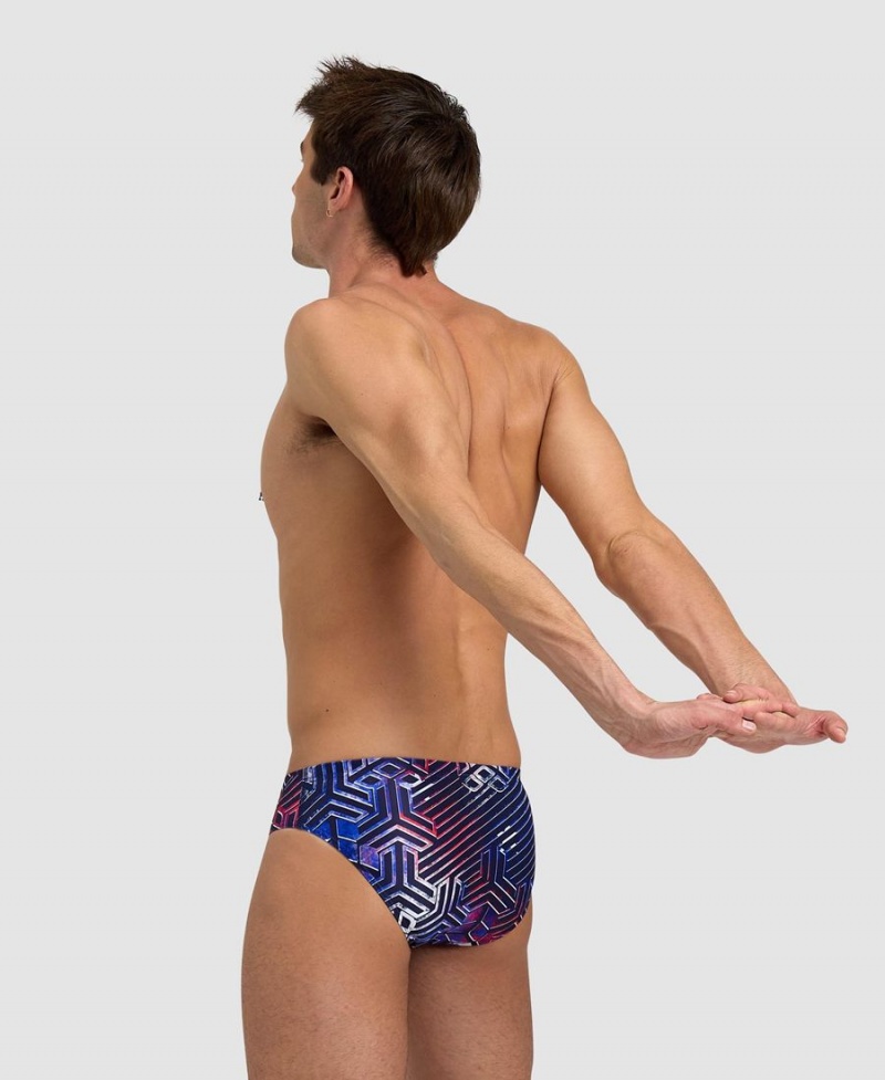 Slip de Bain Arena Kikko Pro Bleu Rouge Homme | ARN-59571820