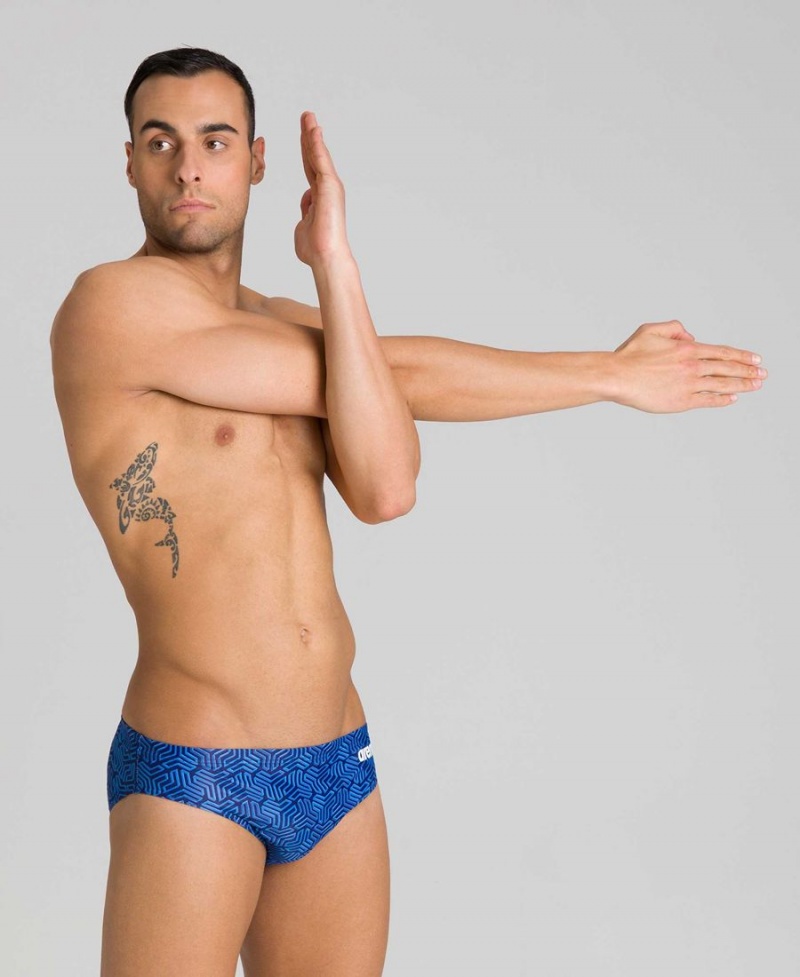 Slip de Bain Arena Kikko Bleu Marine Homme | KWM-88087575