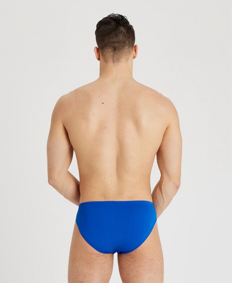 Slip de Bain Arena Team Solid Bleu Blanche Homme | ALO-47561644