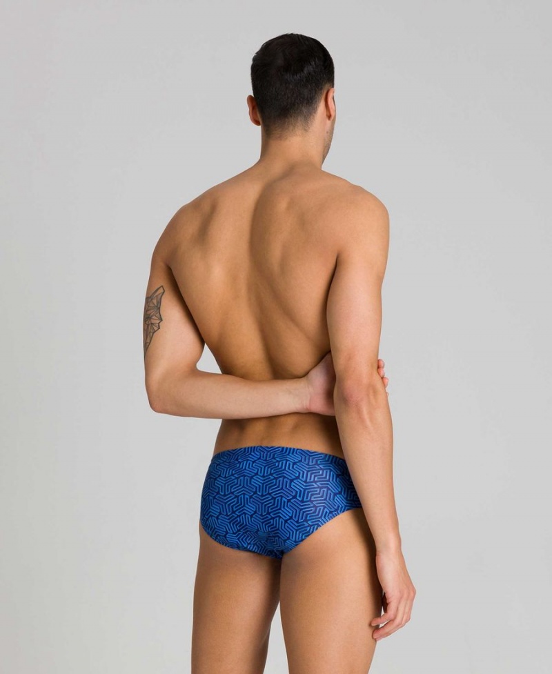 Slip de Bain Arena Kikko Bleu Marine Homme | KWM-88087575