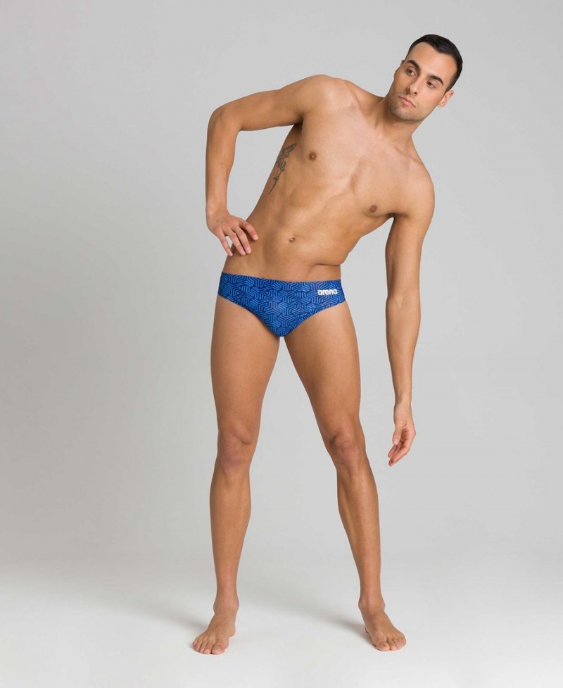 Slip de Bain Arena Kikko Bleu Marine Homme | KWM-88087575