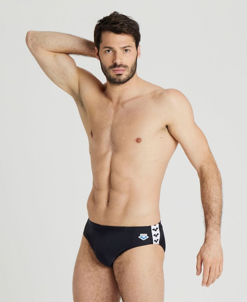 Slip de Bain Arena Icons Solid Noir Homme | MCS-32904887