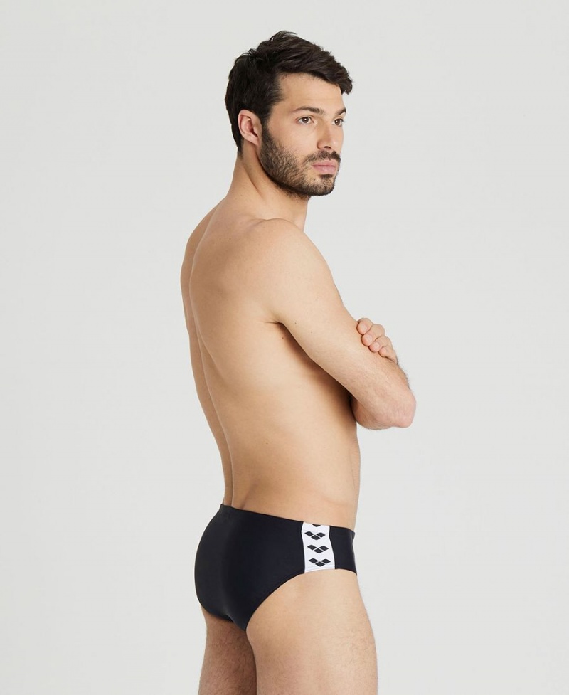 Slip de Bain Arena Icons Solid Noir Homme | MCS-32904887