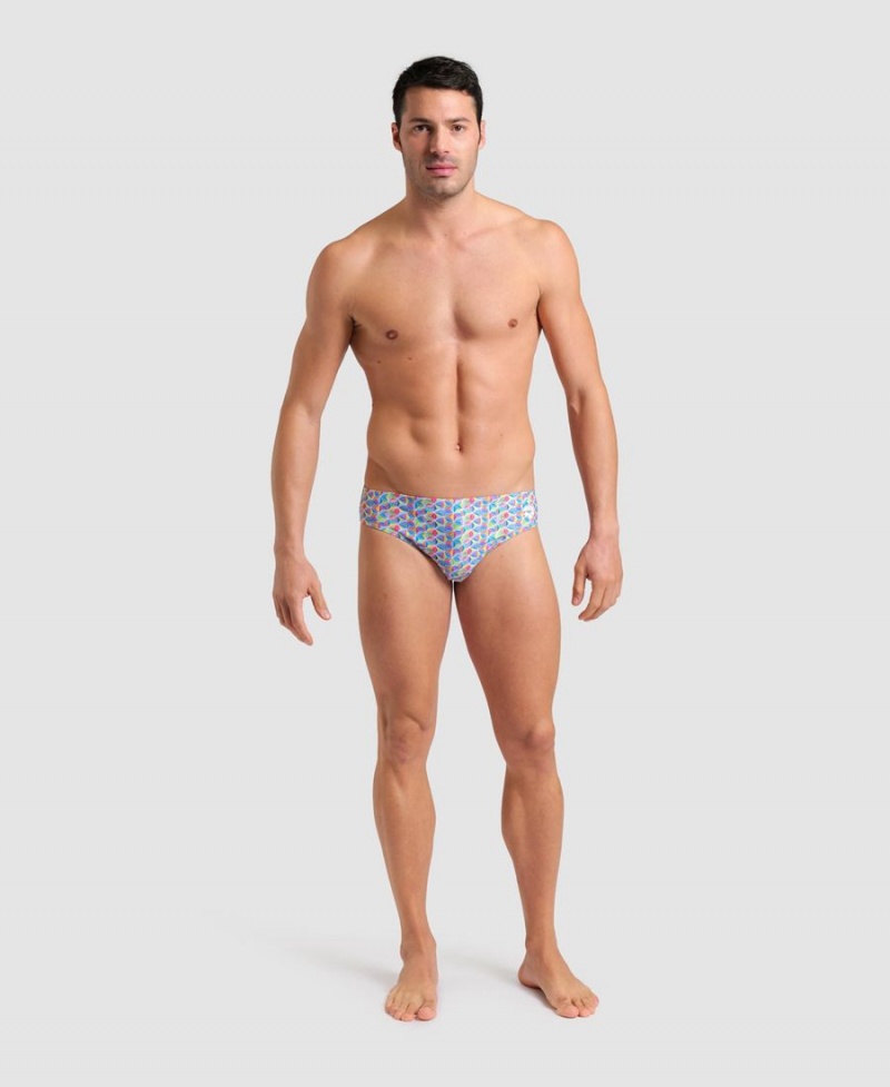 Slip de Bain Arena Starfish Blanche Multicolore Homme | AHW-30987260