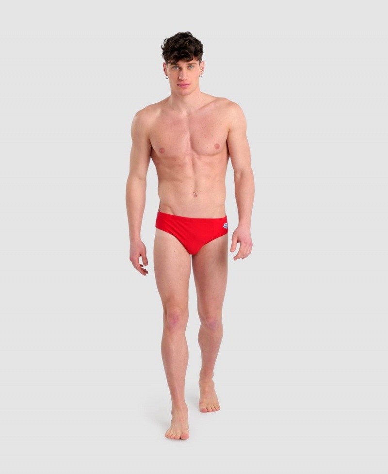 Slip de Bain Arena Icons Solid Rouge Homme | ADR-72492583