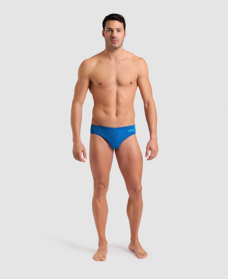 Slip de Bain Arena Team Solid Bleu Homme | UKV-61992631