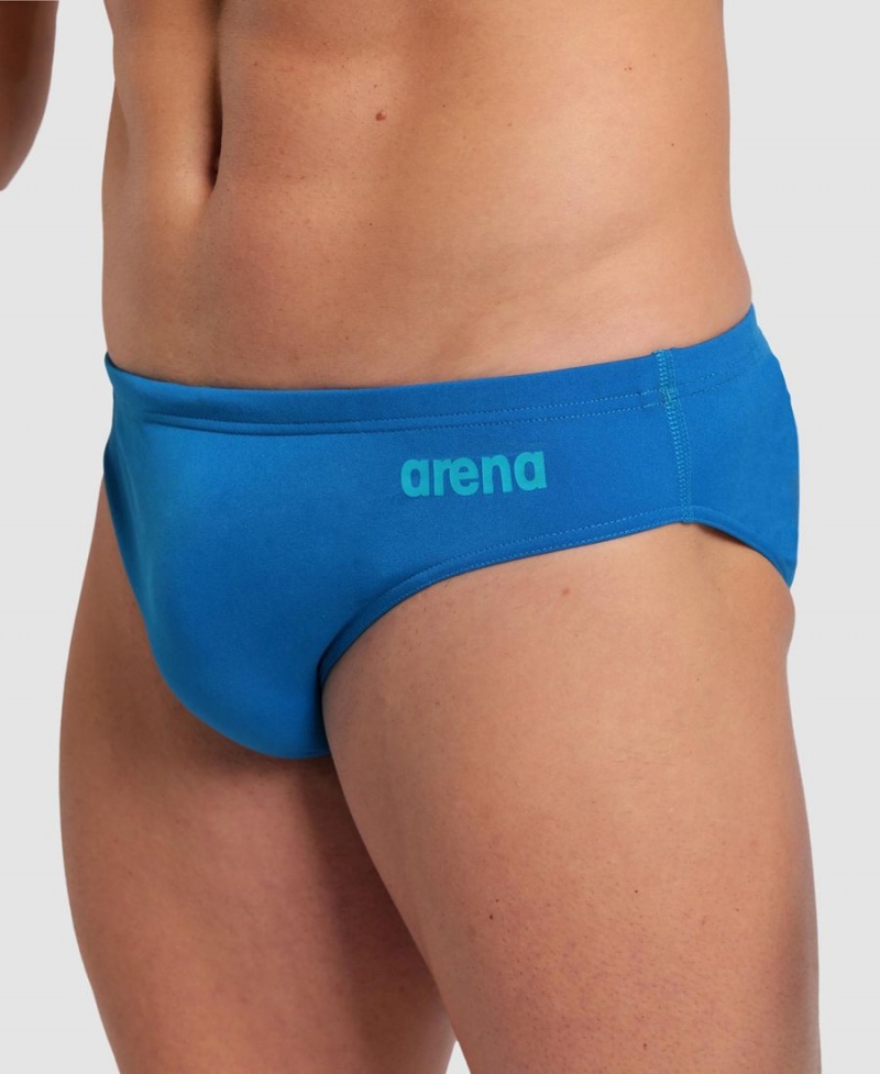 Slip de Bain Arena Team Solid Bleu Homme | UKV-61992631