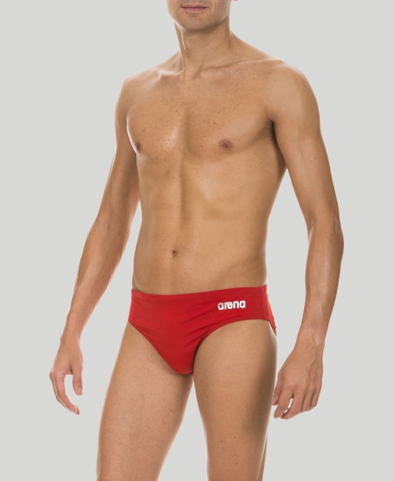 Slip de Bain Arena Skys Rouge Homme | FXL-91383401