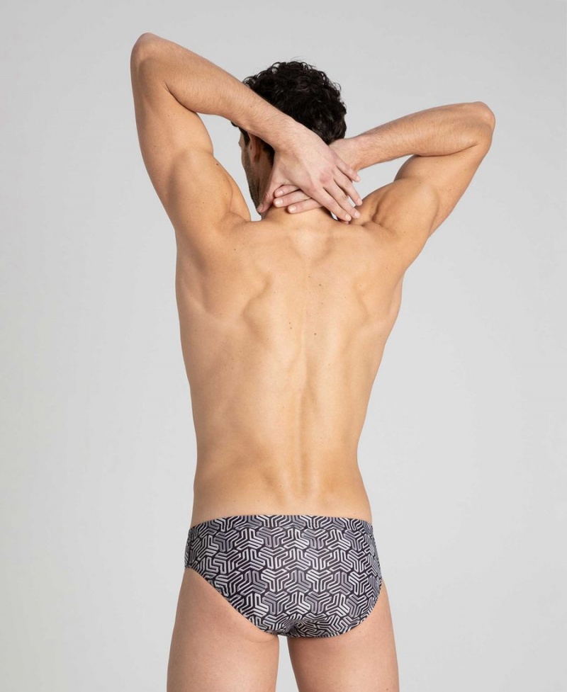 Slip de Bain Arena Kikko Noir Homme | QZK-11283692