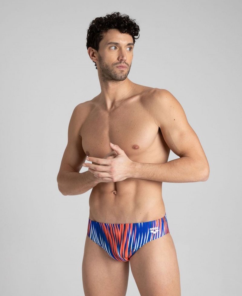 Slip de Bain Arena Speed Stripes Bleu Marine Multicolore Homme | GHC-07998060