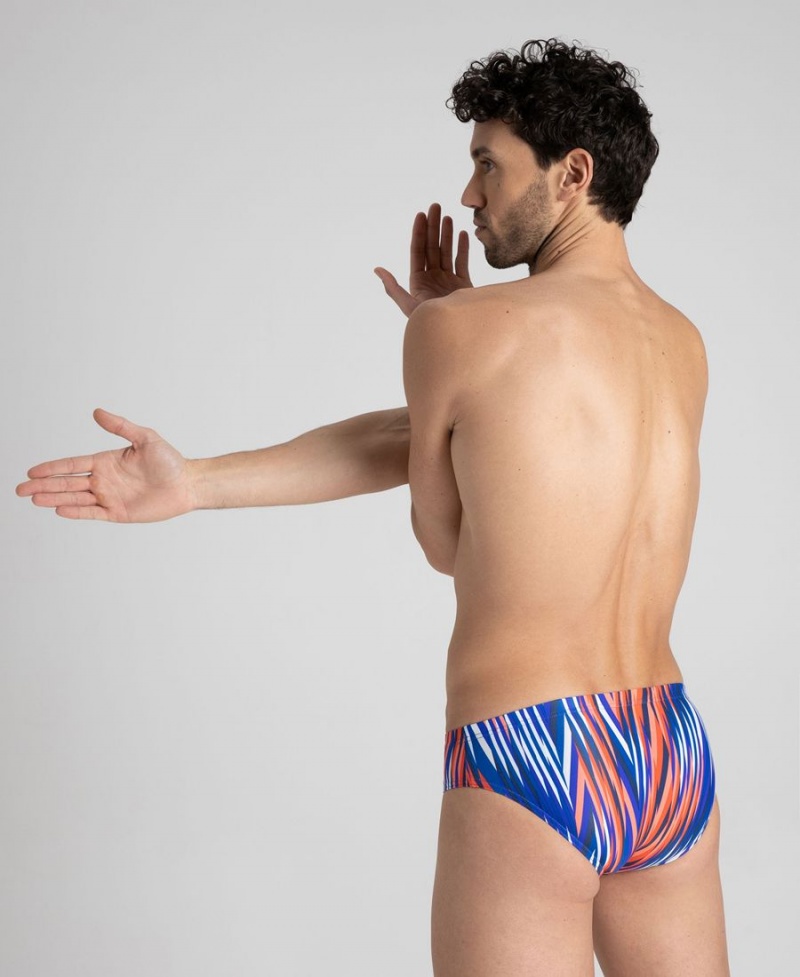 Slip de Bain Arena Speed Stripes Bleu Marine Multicolore Homme | GHC-07998060