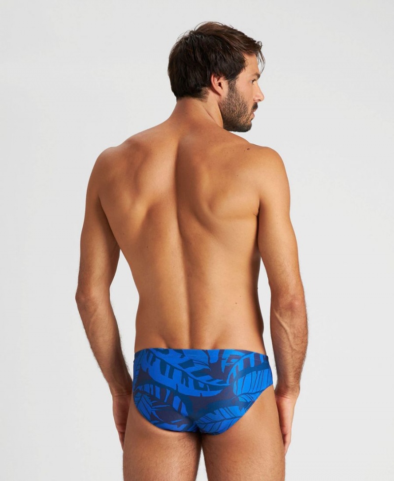 Slip de Bain Arena Tropicals Bleu Marine Multicolore Homme | GNK-78107450