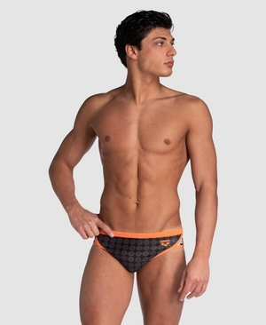 Slip de Bain Arena 50th Anniversary Noir Multicolore Homme | GCB-40773831