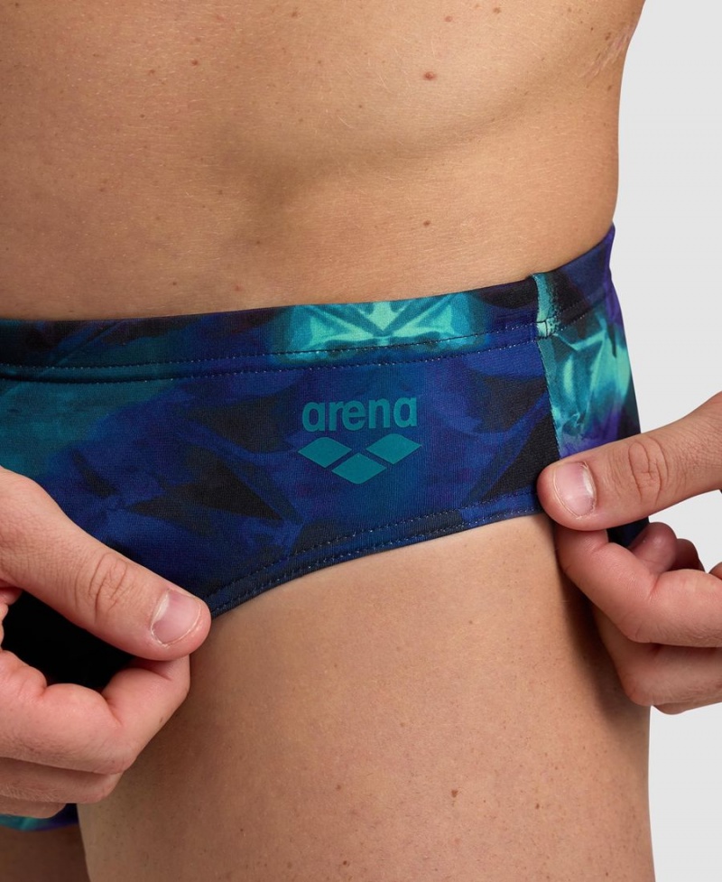 Slip de Bain Arena Hero Camo Vert Multicolore Homme | CQS-54275536