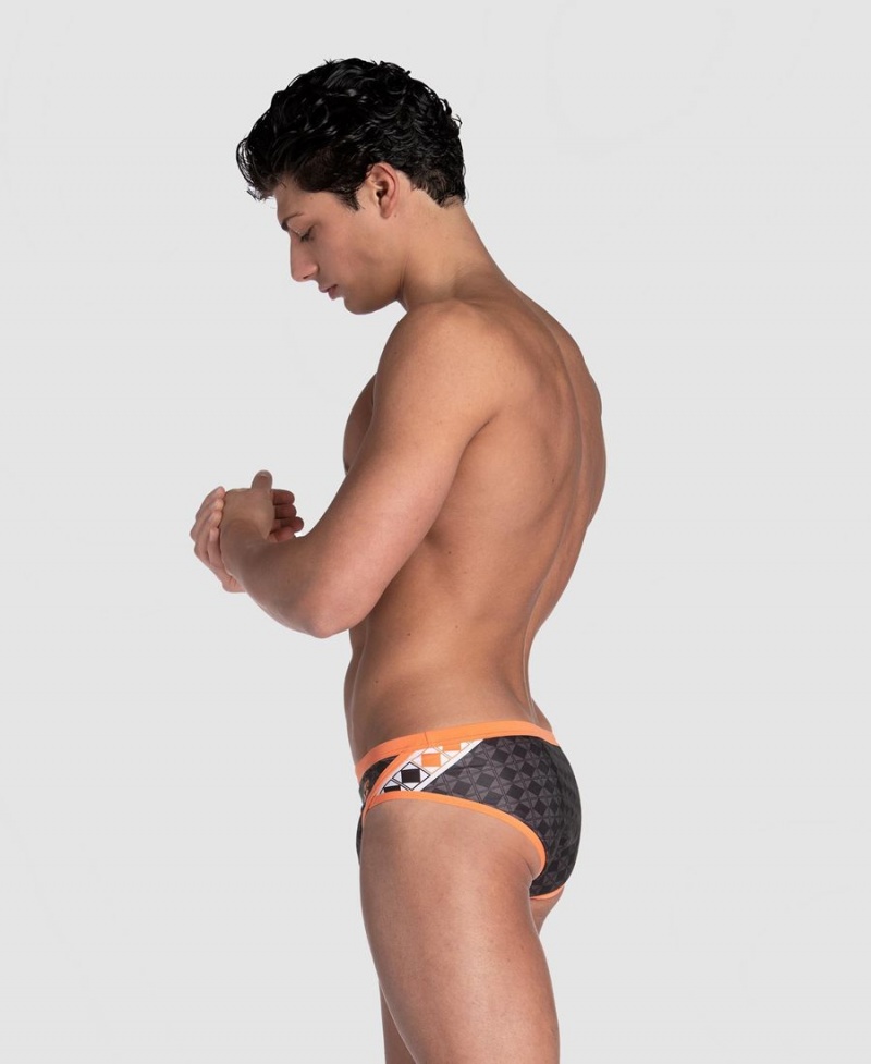 Slip de Bain Arena 50th Anniversary Noir Multicolore Homme | GCB-40773831