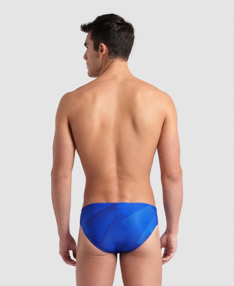 Slip de Bain Arena Halftone Bleu Homme | IAT-93188683