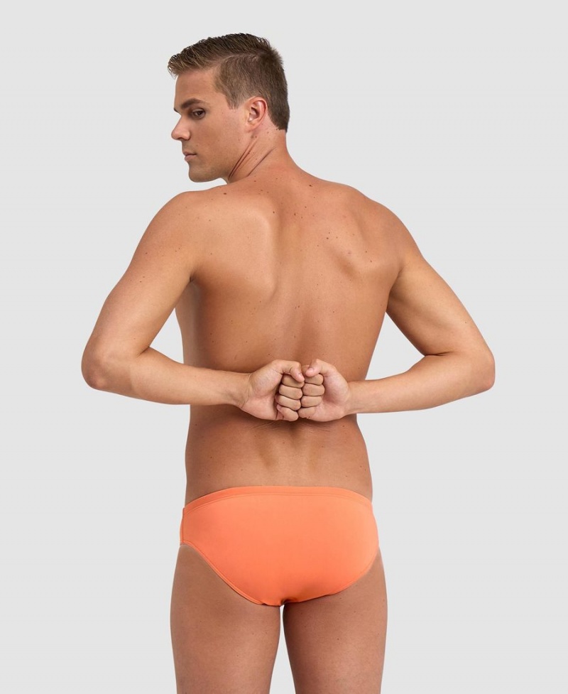 Slip de Bain Arena Team Solid Orange Grise Homme | FTK-59688299