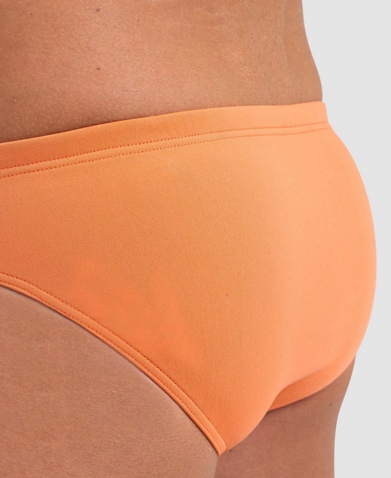 Slip de Bain Arena Team Solid Orange Grise Homme | FTK-59688299