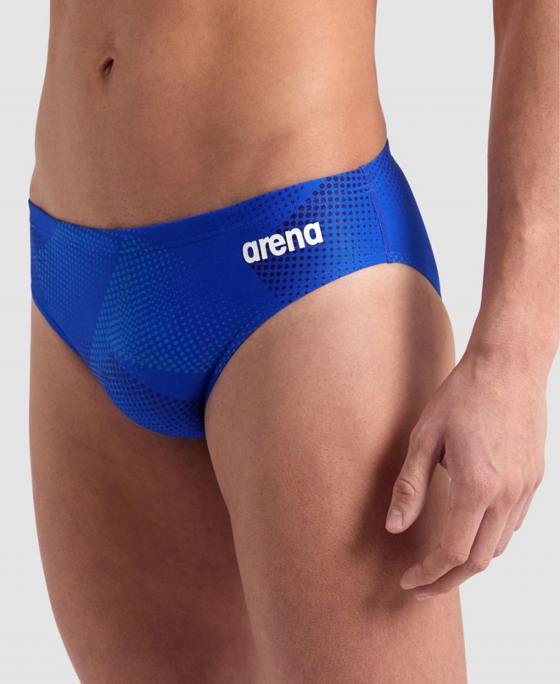 Slip de Bain Arena Halftone Bleu Homme | IAT-93188683